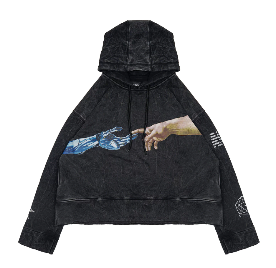 Hoodie Tebal Hitam